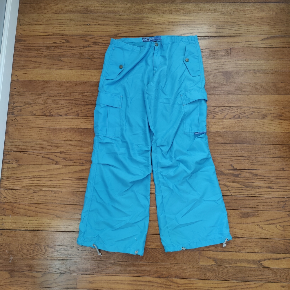 Bright Blue Cargo Pants